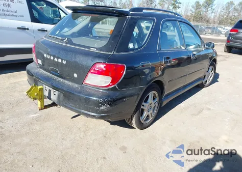 2002 Subaru Impreza Wrx from USA, damaged, VIN JF1GG29672G806009